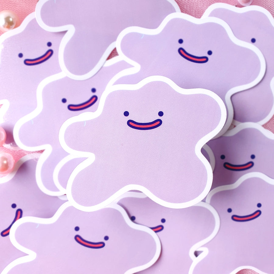 ★NEW★ Ditto Blob Clear Sticker (B-Grade)