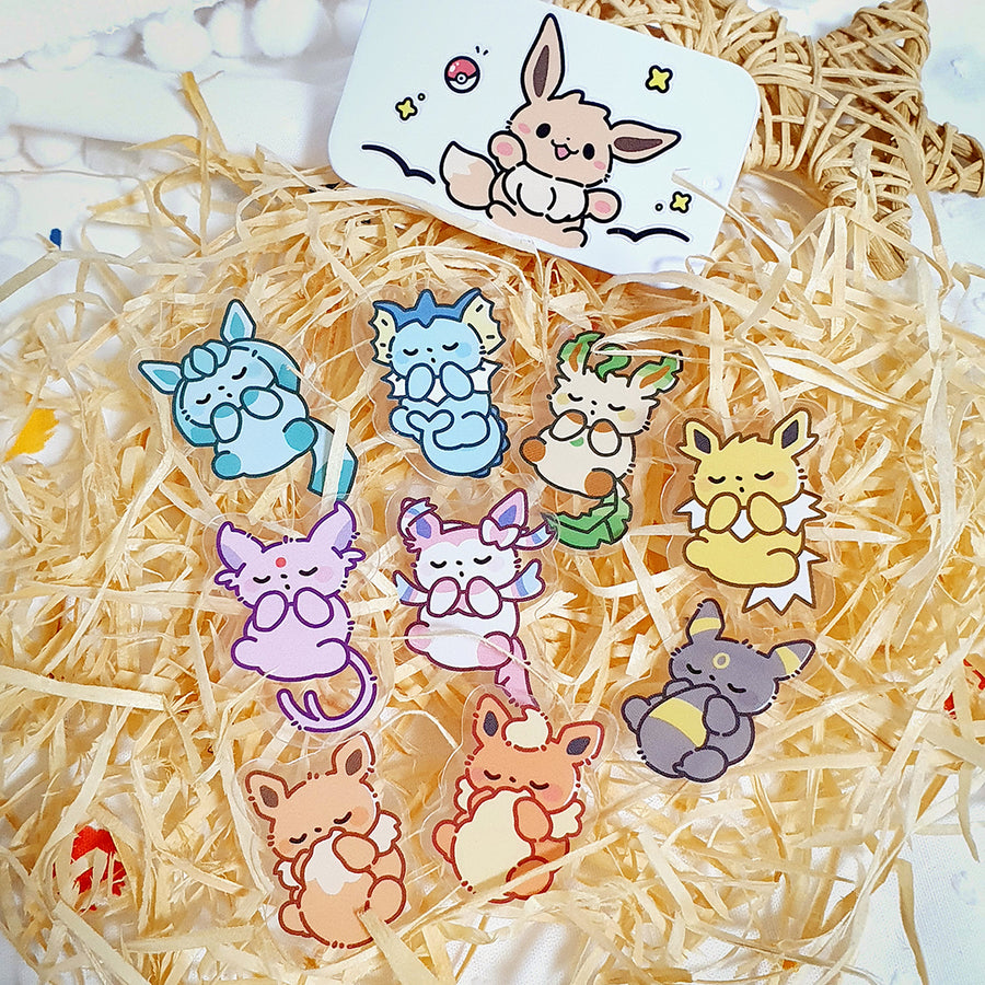 ✨Eeveelution Tiny Sticker Set