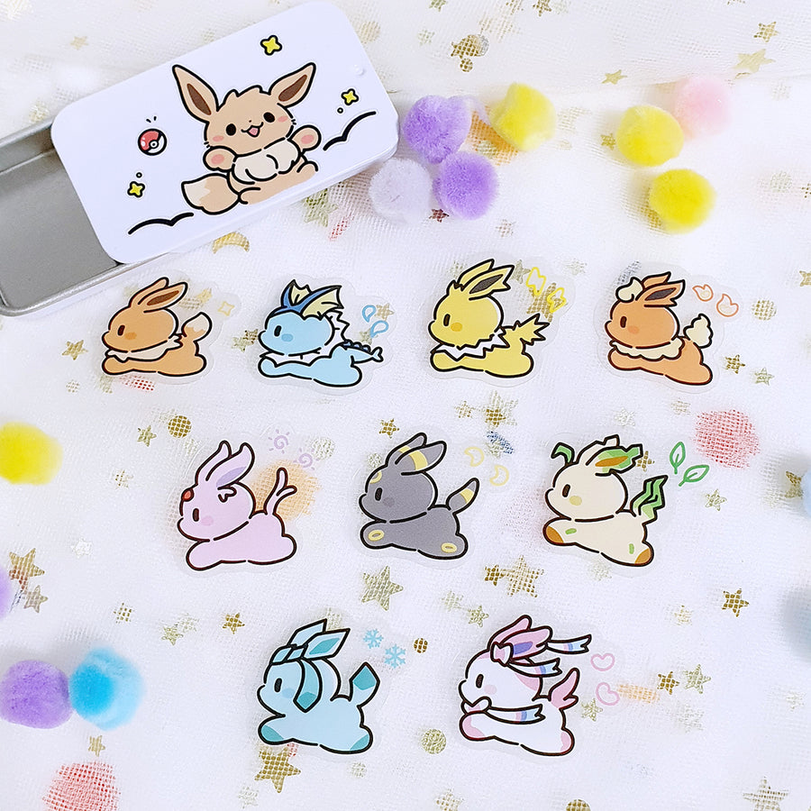 ✨Eeveelution Tiny Sticker Set