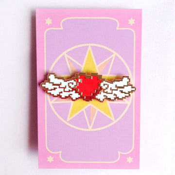 CCS Winged Heart Pin