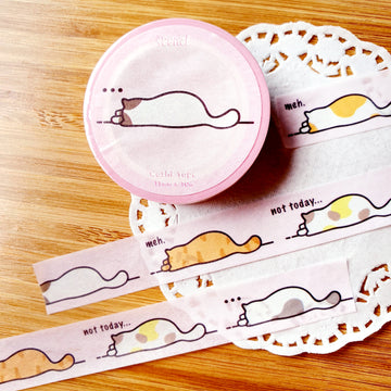Cats Say Not Today Washi Tape