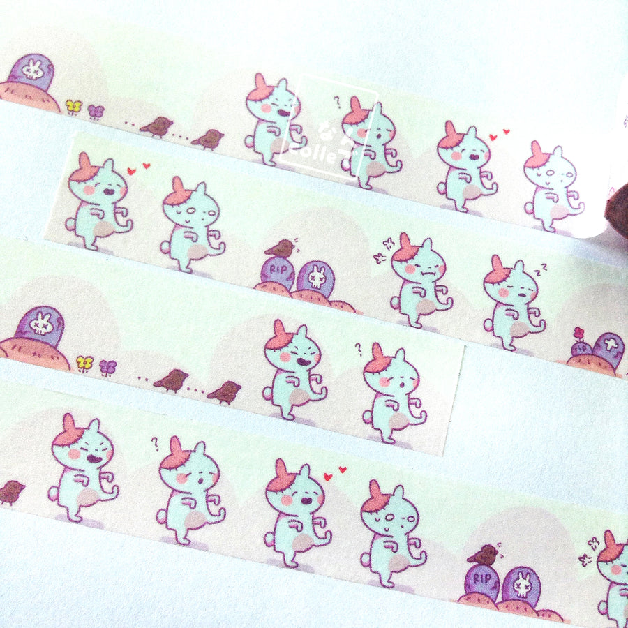Zombie Bunnies Washi Tape